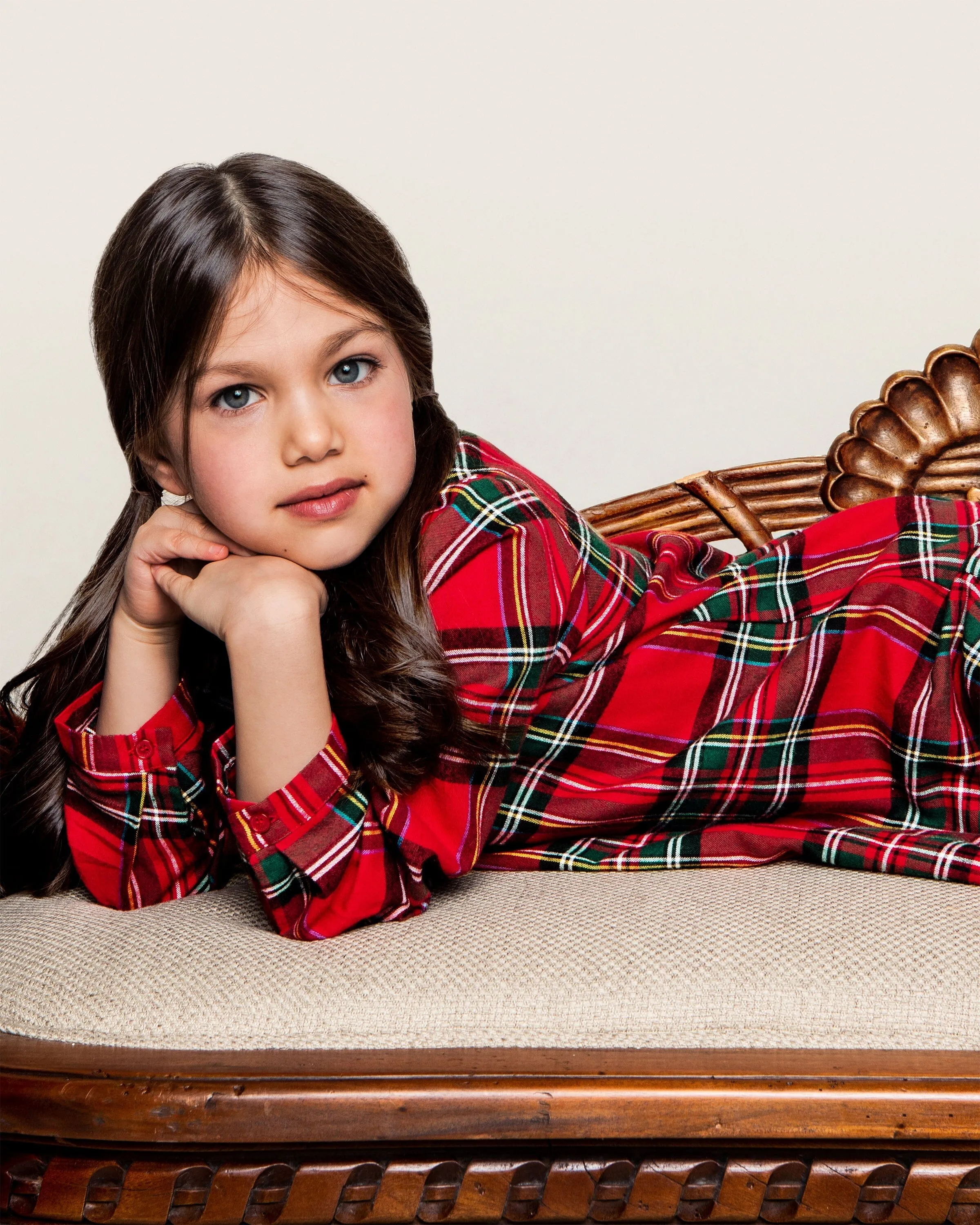 Girl's Brushed Cotton Beatrice Nightgown | Imperial Tartan